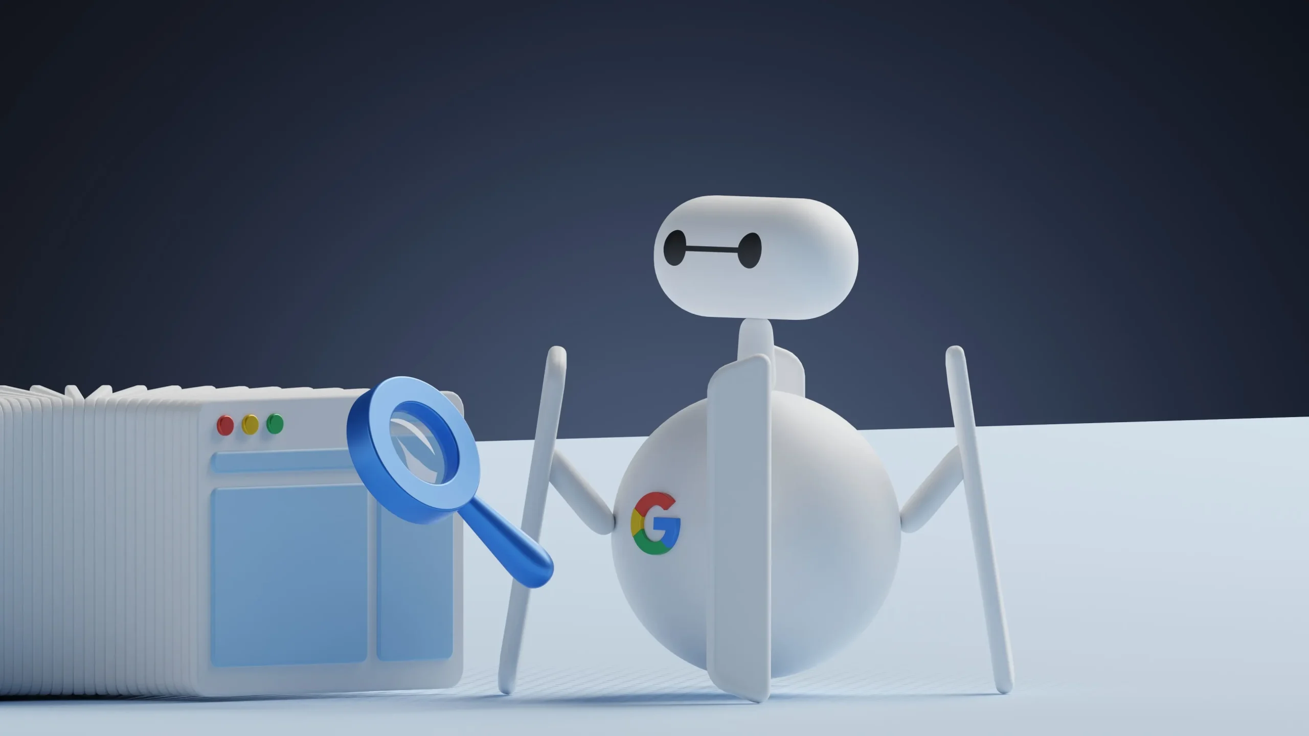 Google Crawler 3d modell